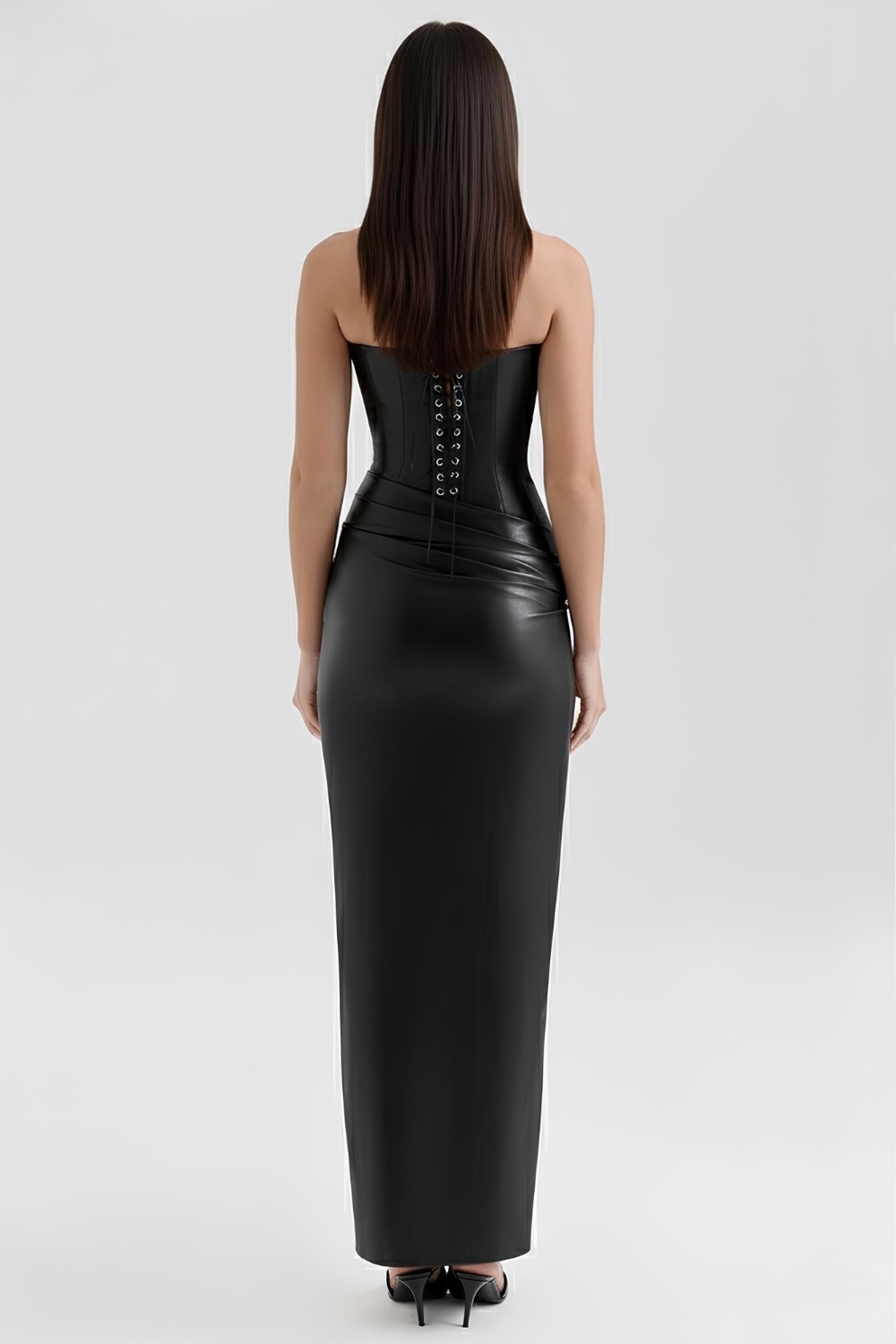 Robe Bustier Longue Iris