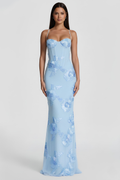 Robe Bustier Longue Viena