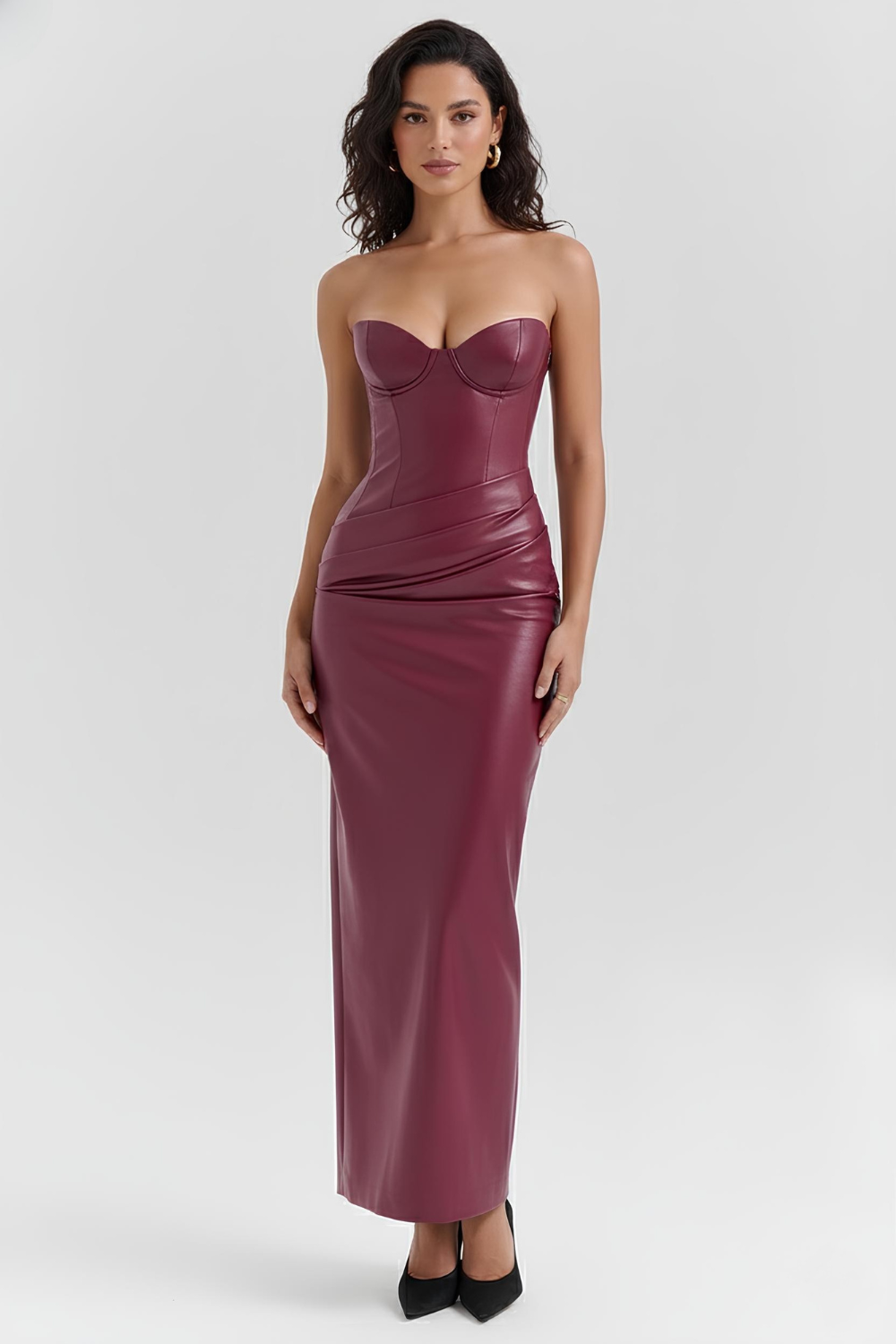 Robe Bustier Longue Iris
