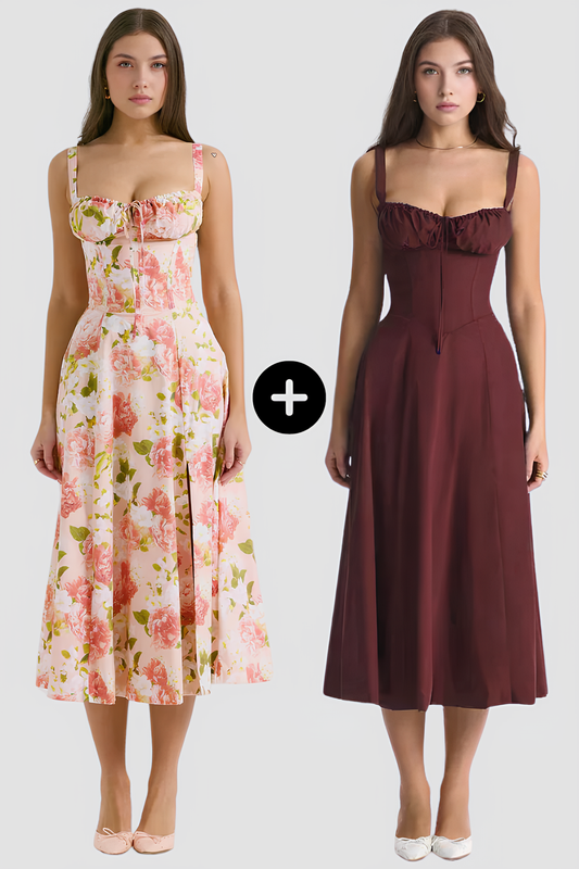 Robe Bustier Mavie - Achetez-en 1, Recevez-en 2 (Nouvelle Édition)