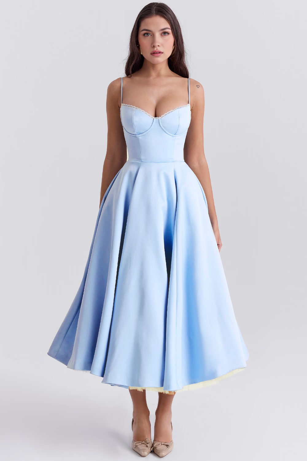 Robe Midi Cloe - Double Épaisseur