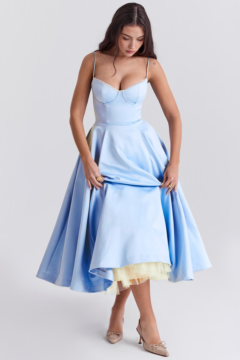 Robe Midi Cloe - Double Épaisseur