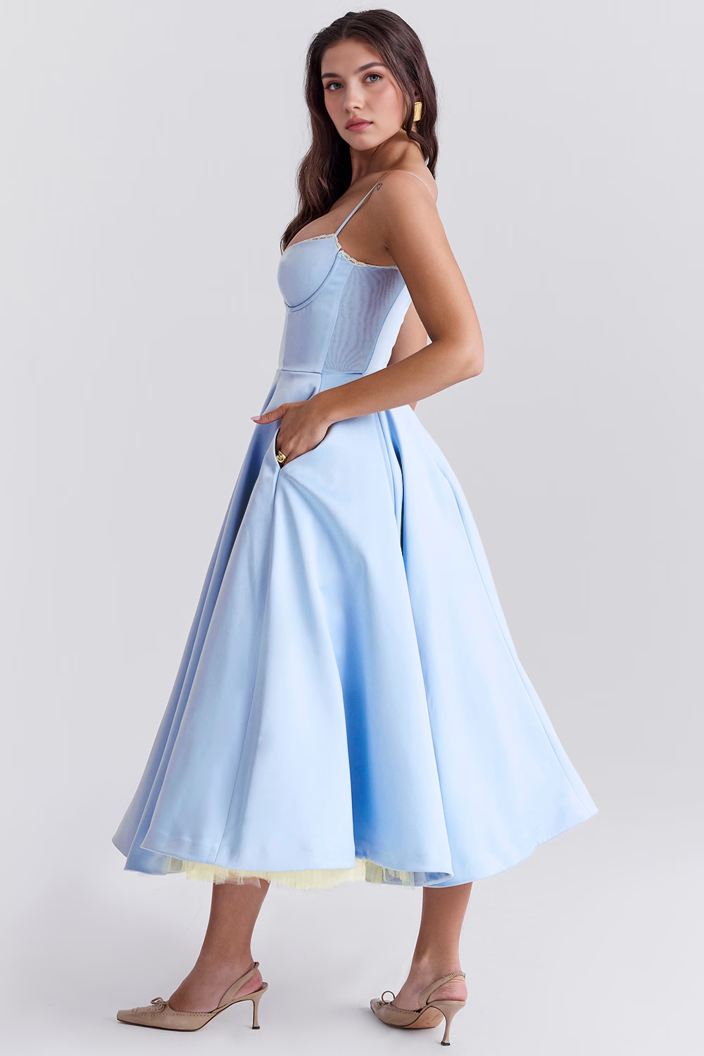 Robe Midi Cloe - Double Épaisseur