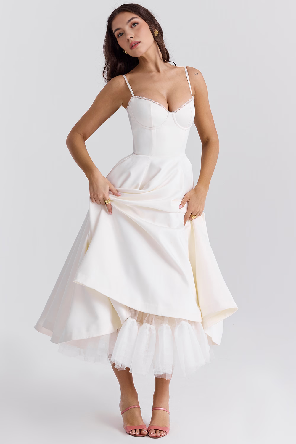 Robe Midi Cloe - Double Épaisseur