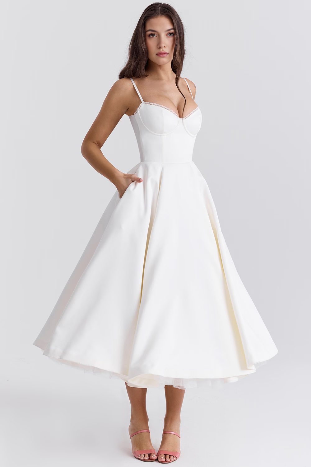 Robe Midi Cloe - Double Épaisseur