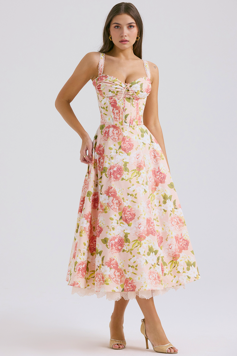 Robe Bustier en Dentelle Valentina