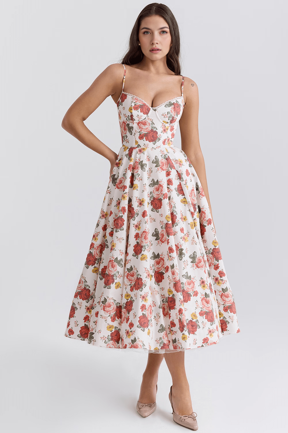 Robe Midi Cloe - Double Épaisseur