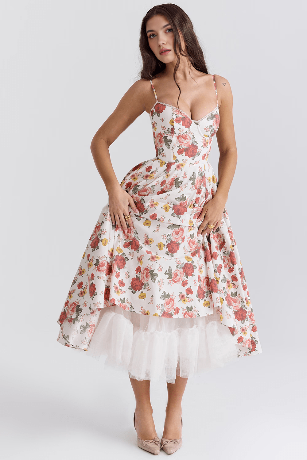 Robe Midi Cloe - Double Épaisseur