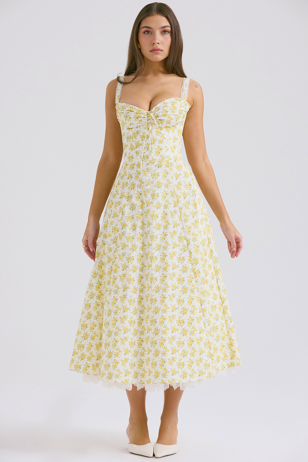 Robe Bustier en Dentelle Valentina