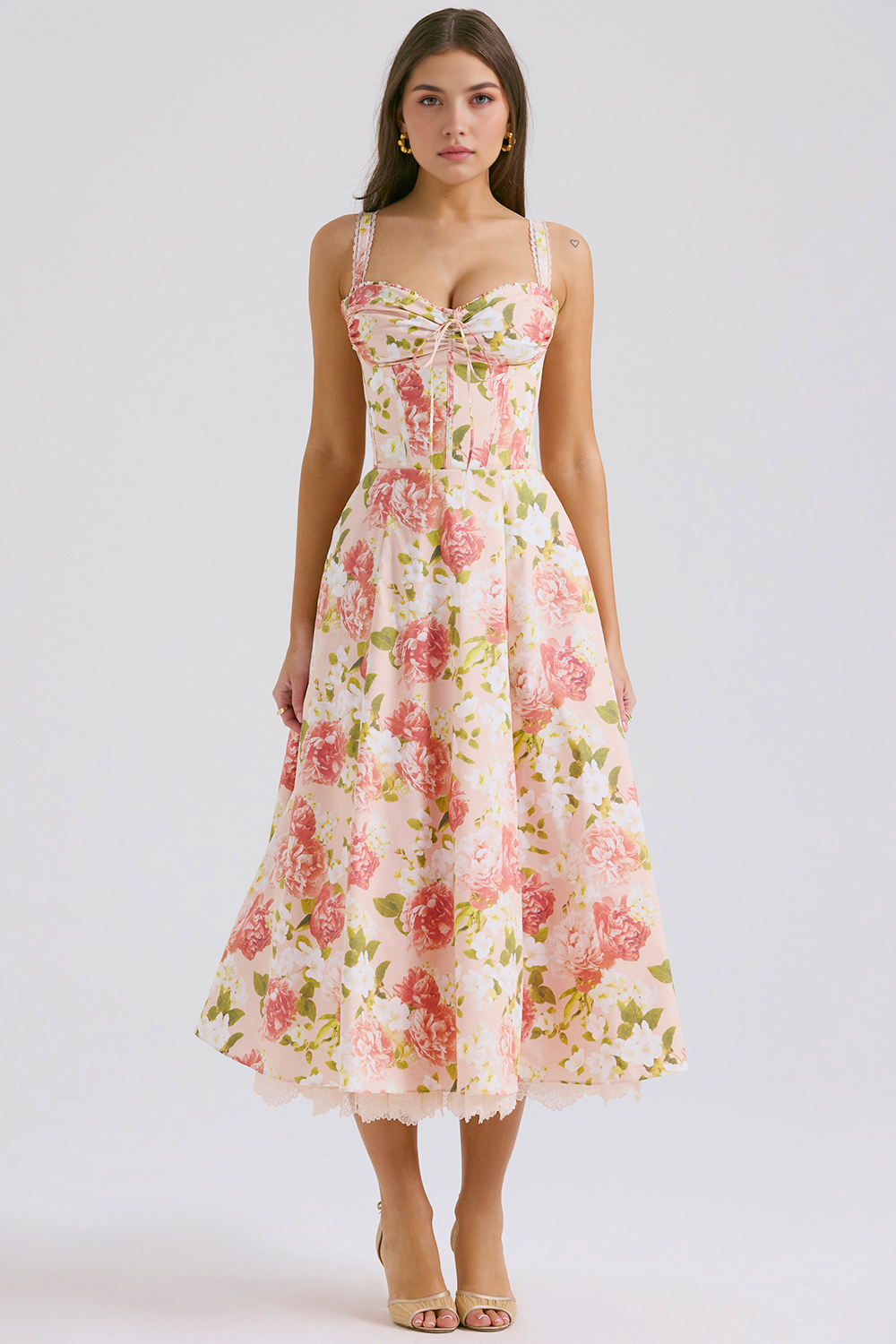 Robe Bustier en Dentelle Valentina