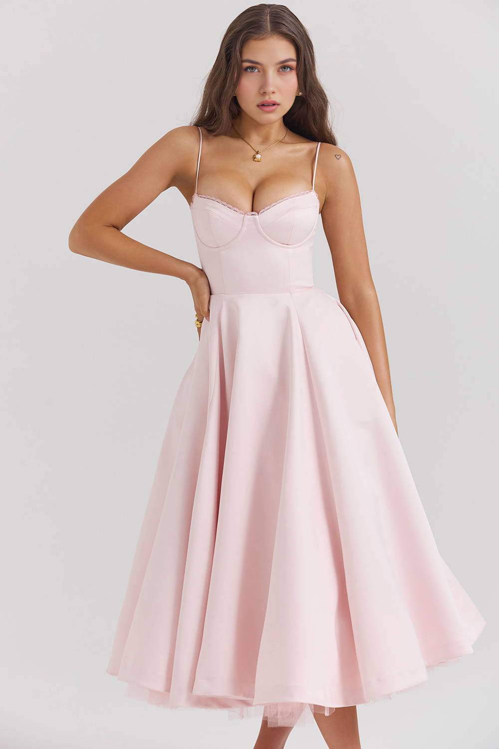 Robe Midi Cloe - Double Épaisseur