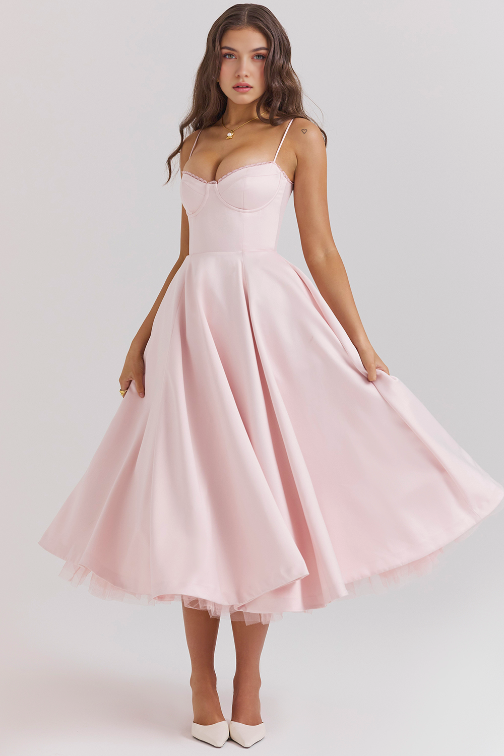 Robe Midi Cloe - Double Épaisseur
