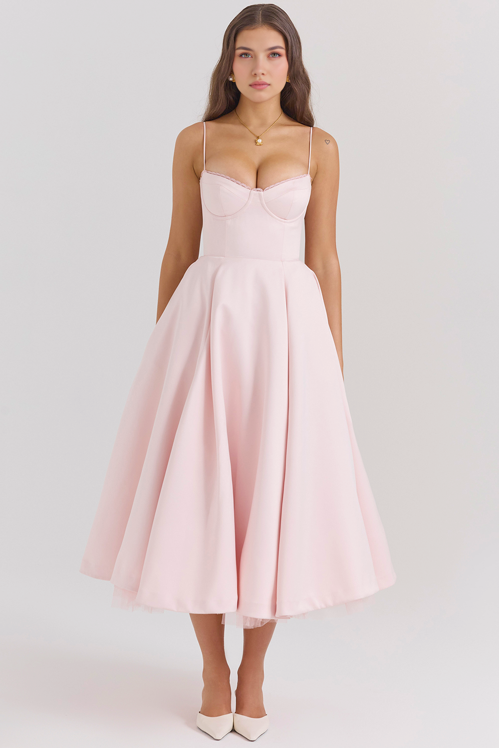 Robe Midi Cloe - Double Épaisseur