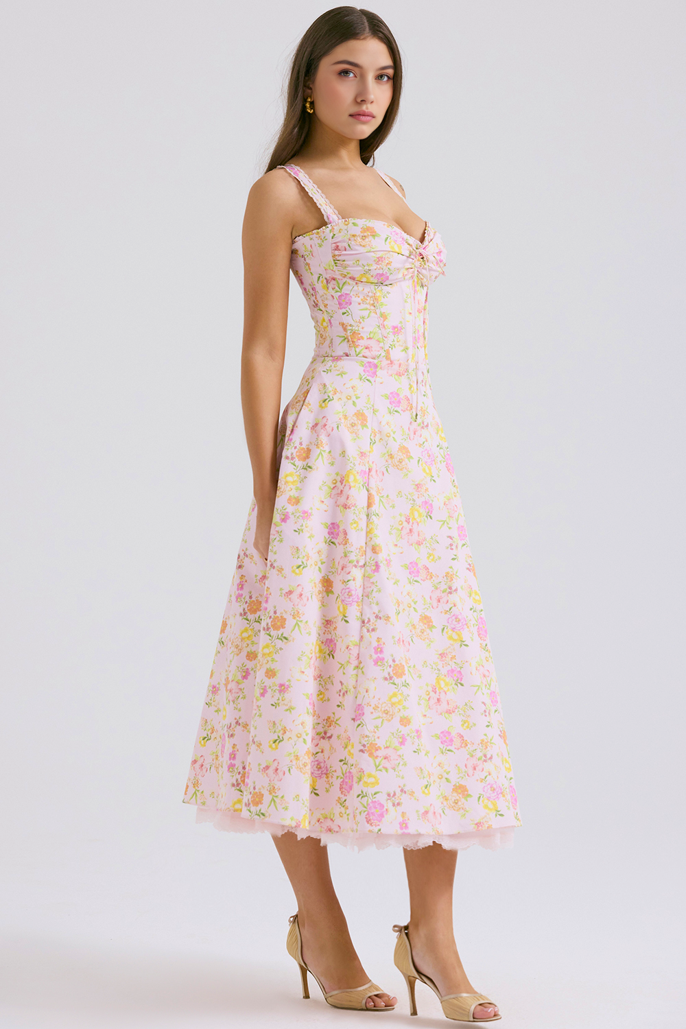 Robe Bustier en Dentelle Valentina