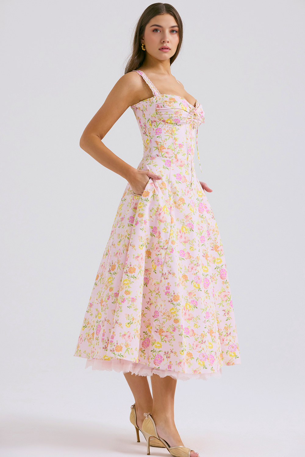 Robe Bustier en Dentelle Valentina