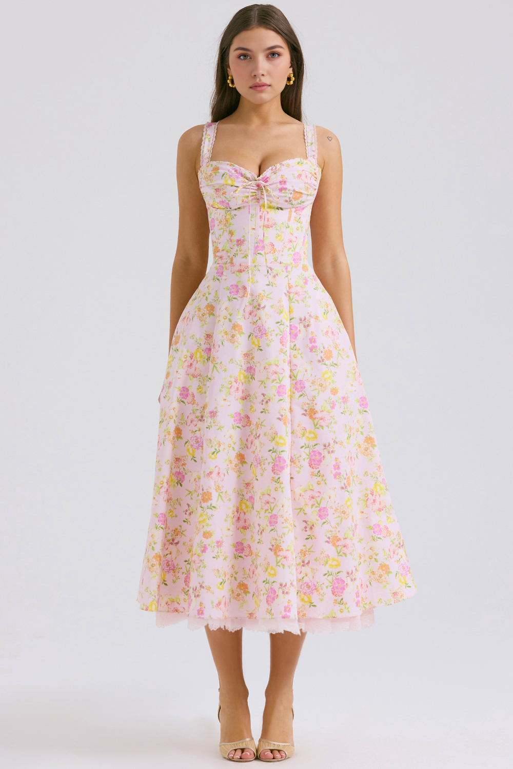 Robe Bustier en Dentelle Valentina