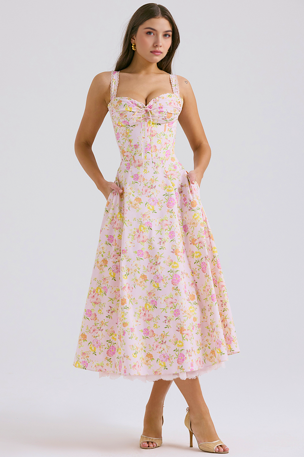 Robe Bustier en Dentelle Valentina