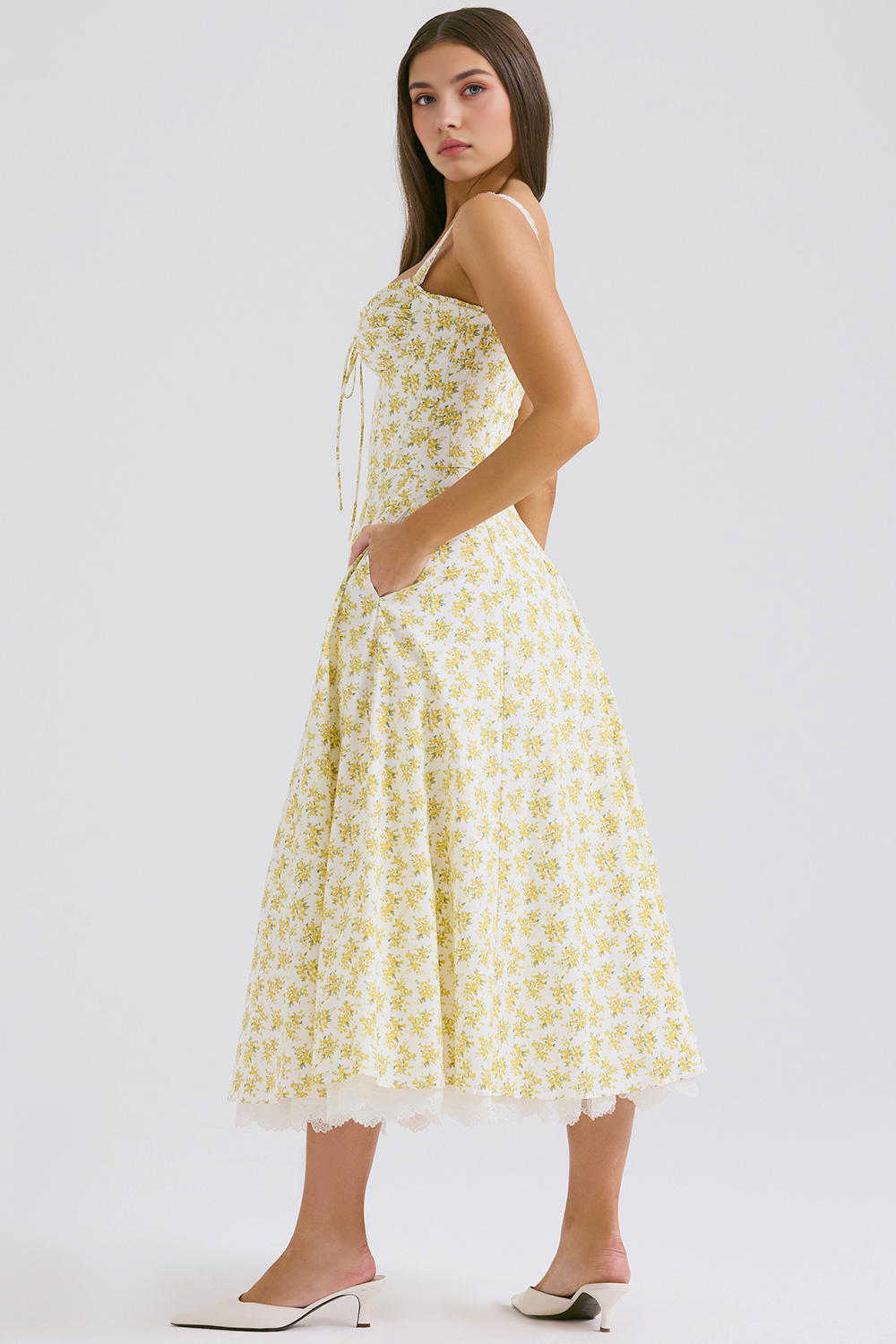 Robe Bustier en Dentelle Valentina