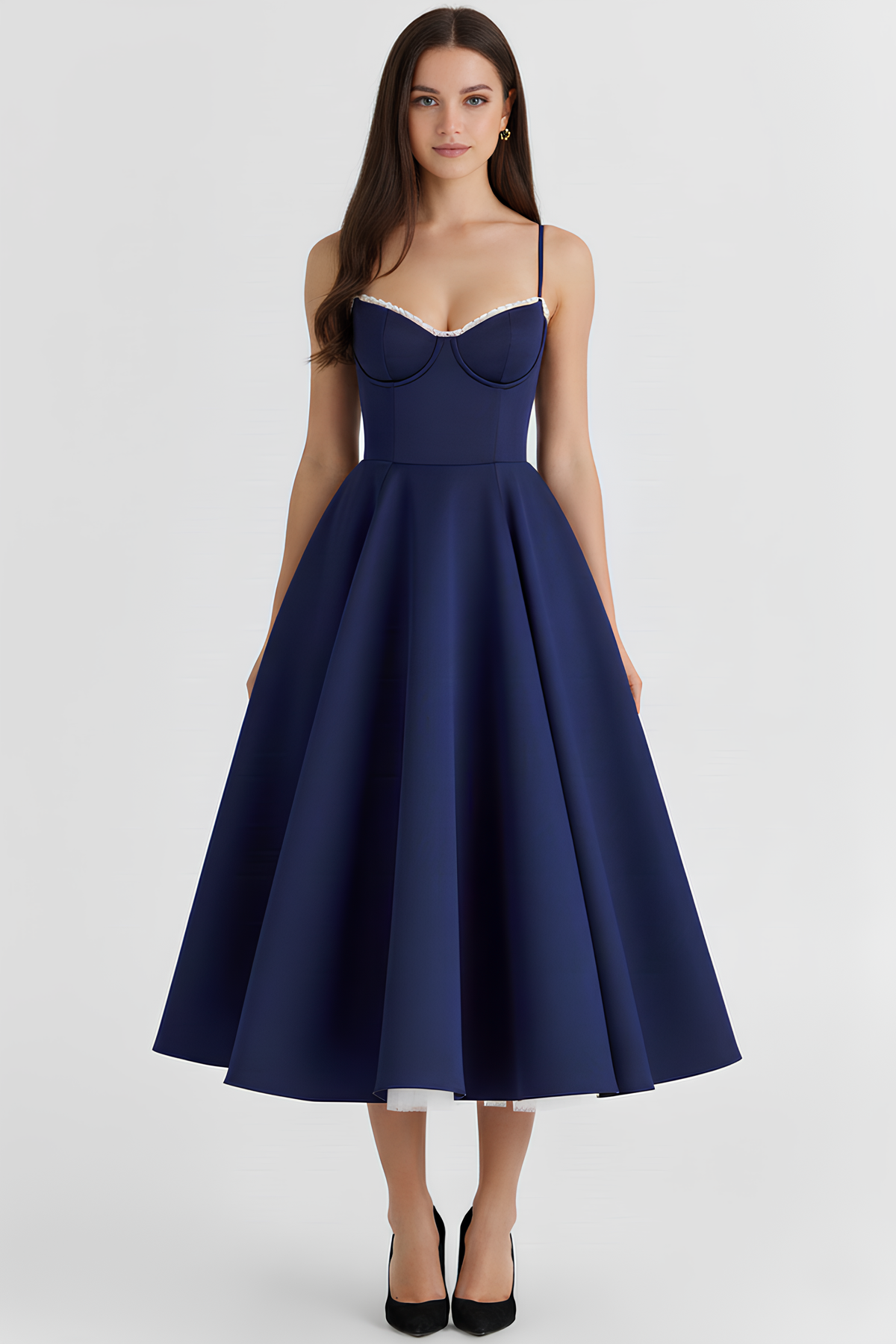Robe Midi Cloe - Double Épaisseur