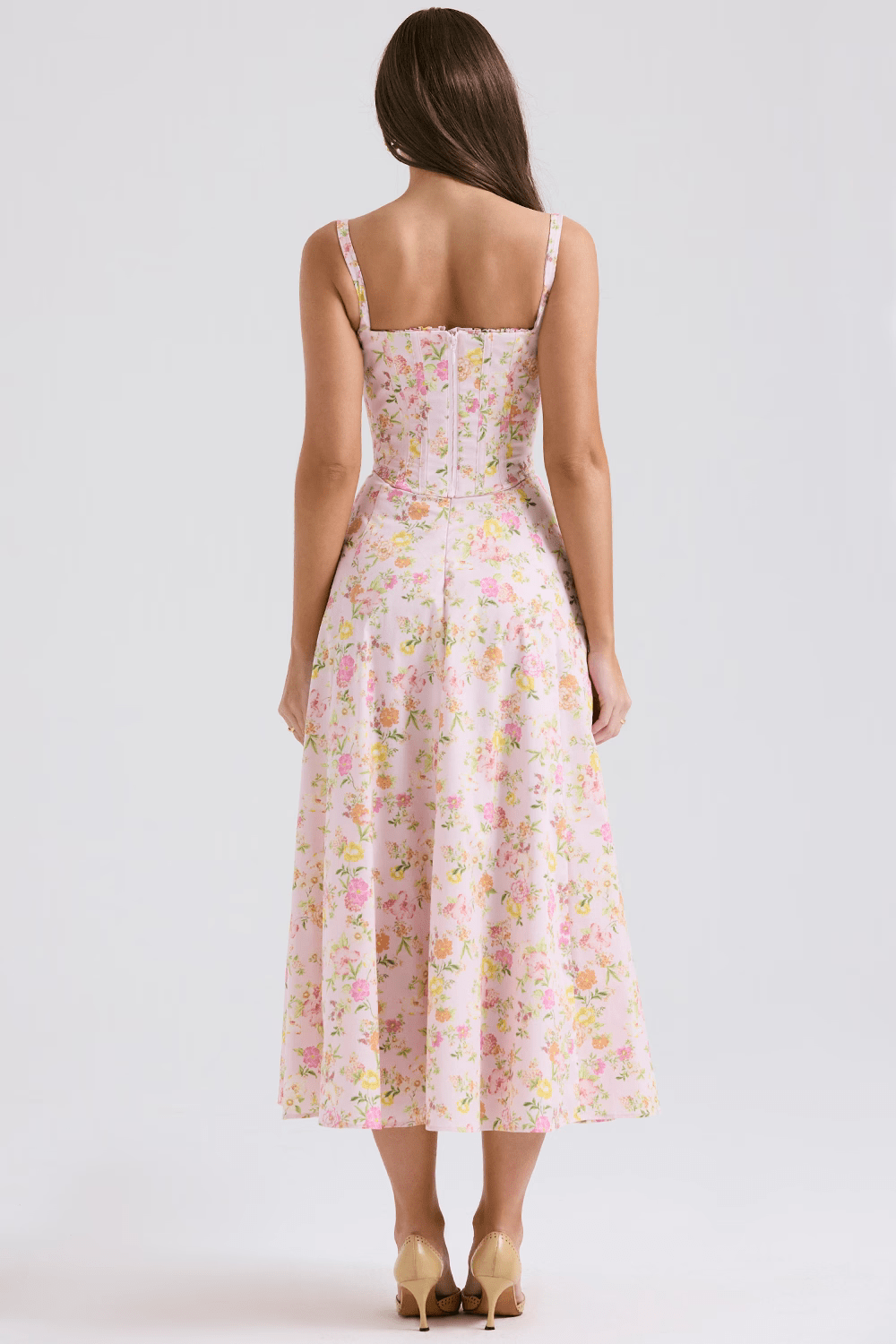 Robe Midi Louise + Corset Amovible