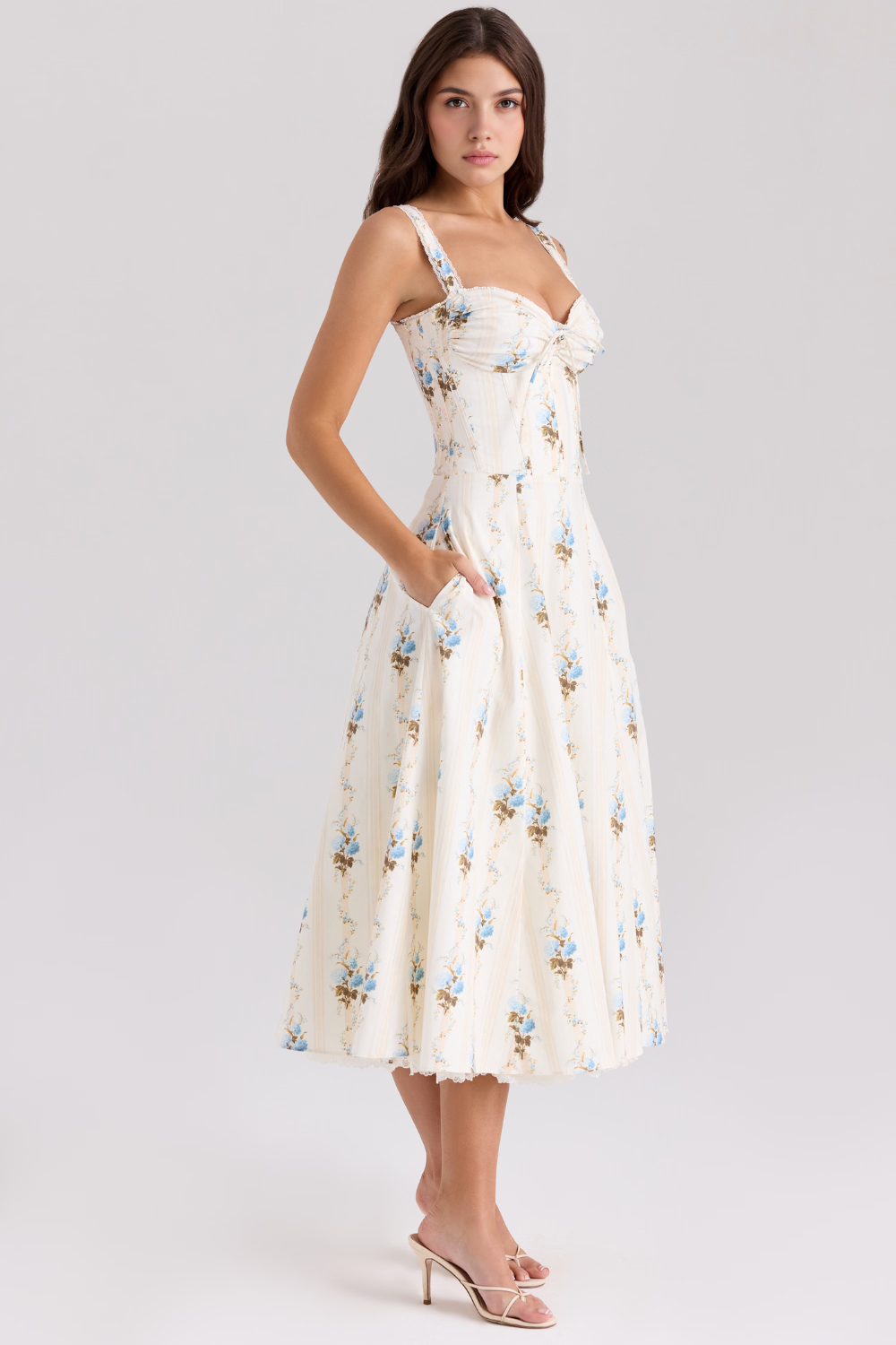 Robe Bustier en Dentelle Valentina