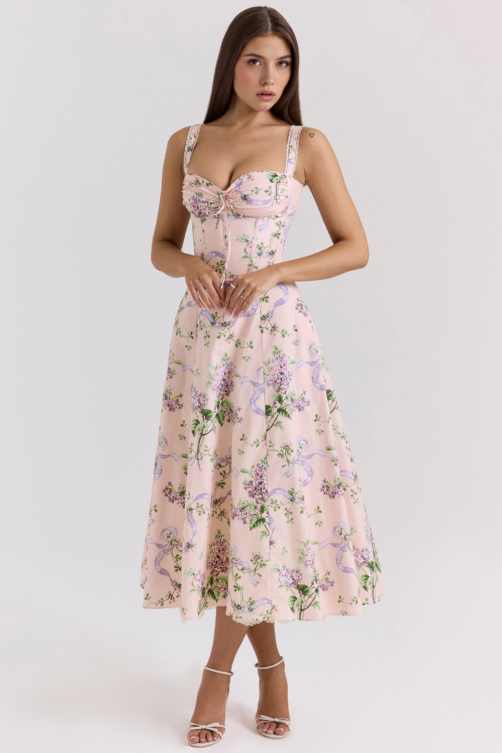 Robe Bustier en Dentelle Valentina