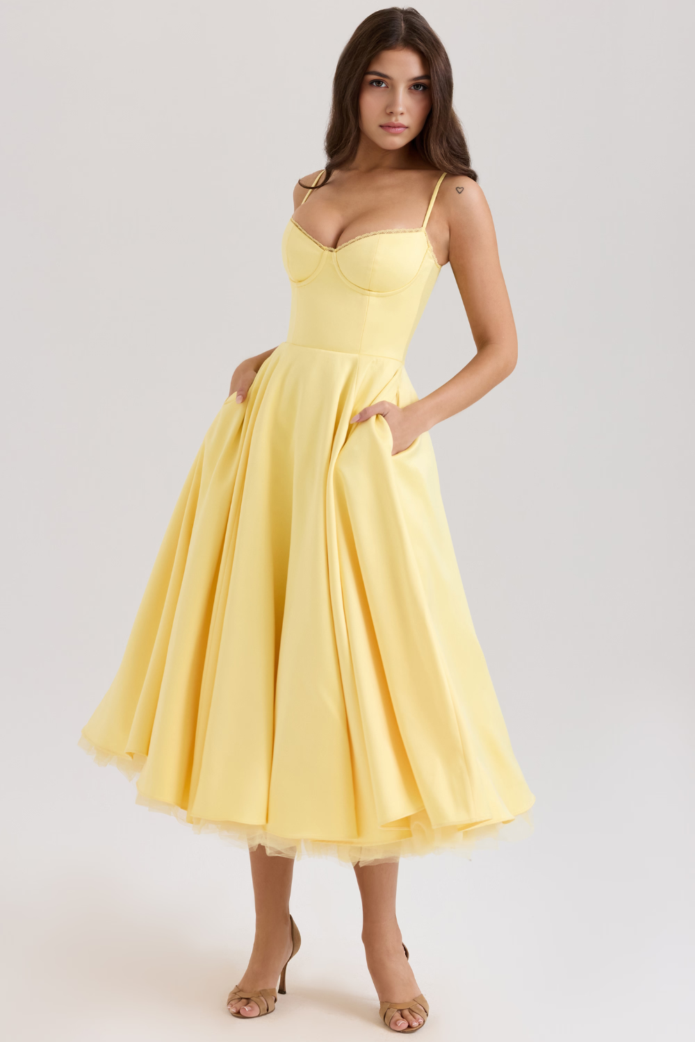 Robe Midi Cloe - Double Épaisseur