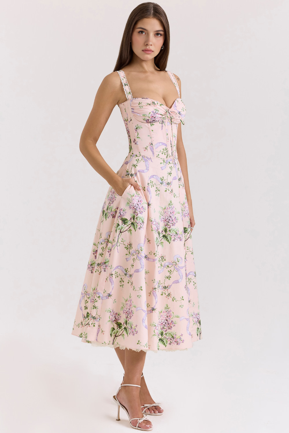Robe Bustier en Dentelle Valentina