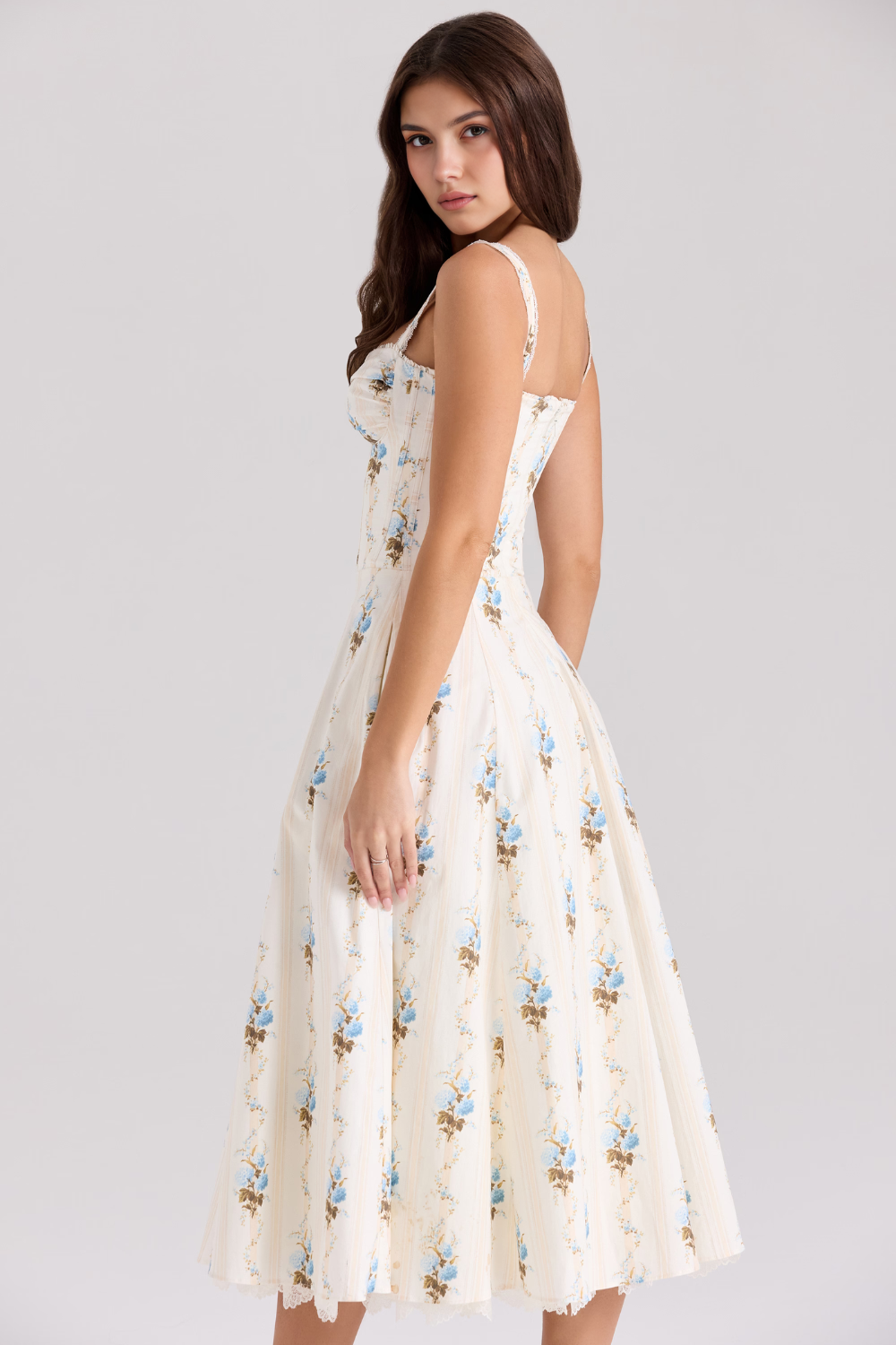 Robe Bustier en Dentelle Valentina