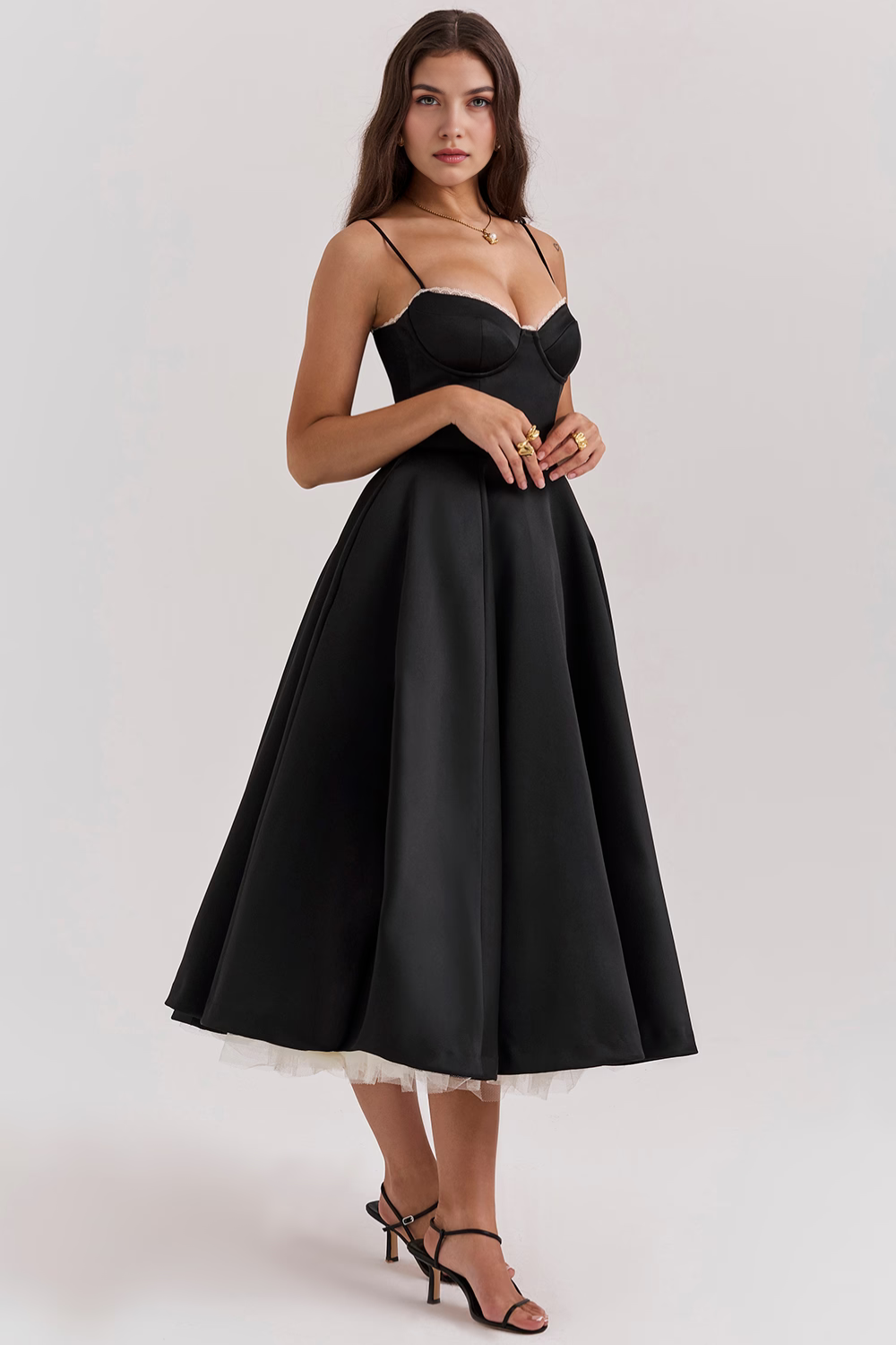 Robe Midi Cloe - Double Épaisseur