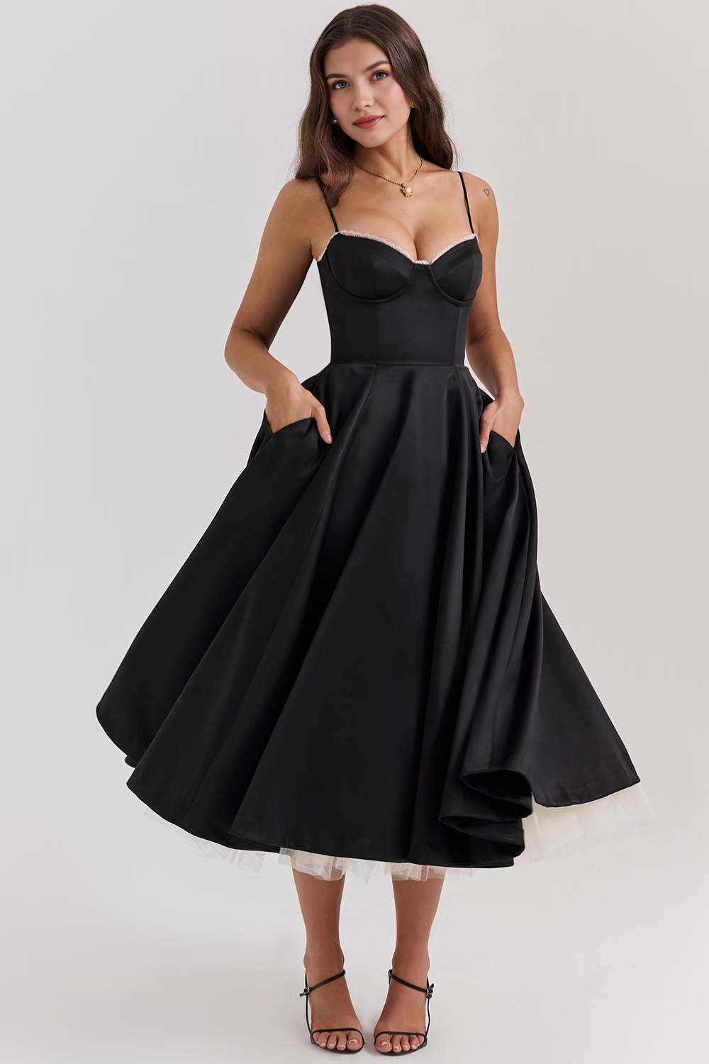 Robe Midi Cloe - Double Épaisseur