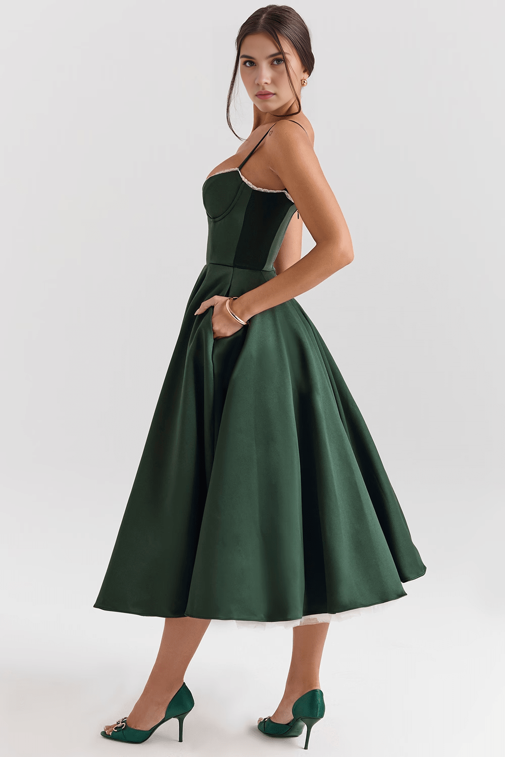 Robe Midi Cloe - Double Épaisseur