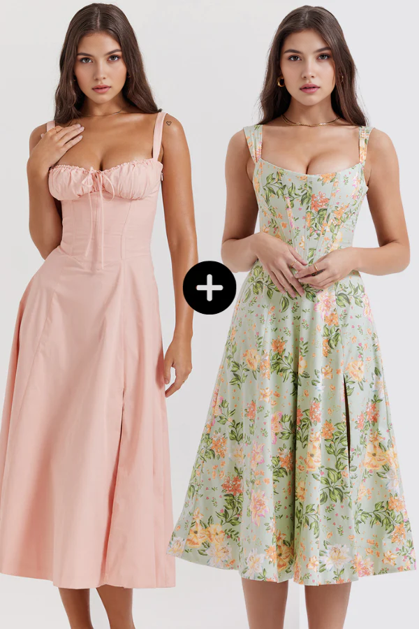 Robe Bustier Mavie et Olivia - Achetez-en 1, Recevez-en 2