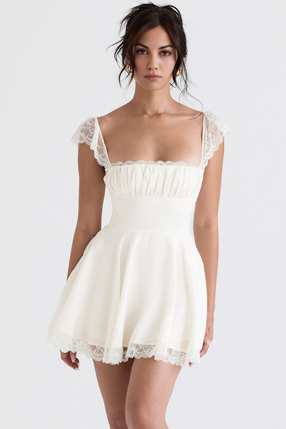 Robe Bustier en Dentelle Jasmin
