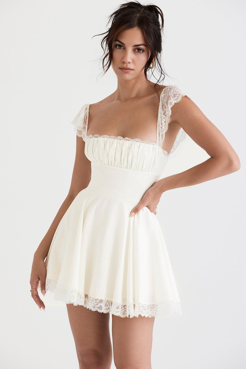 Robe Bustier en Dentelle Jasmin