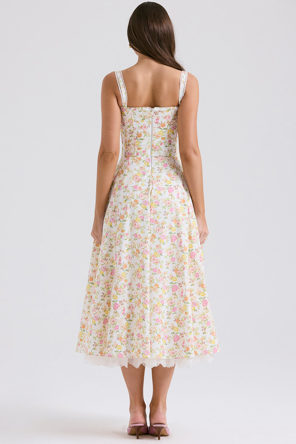 Robe Bustier en Dentelle Valentina