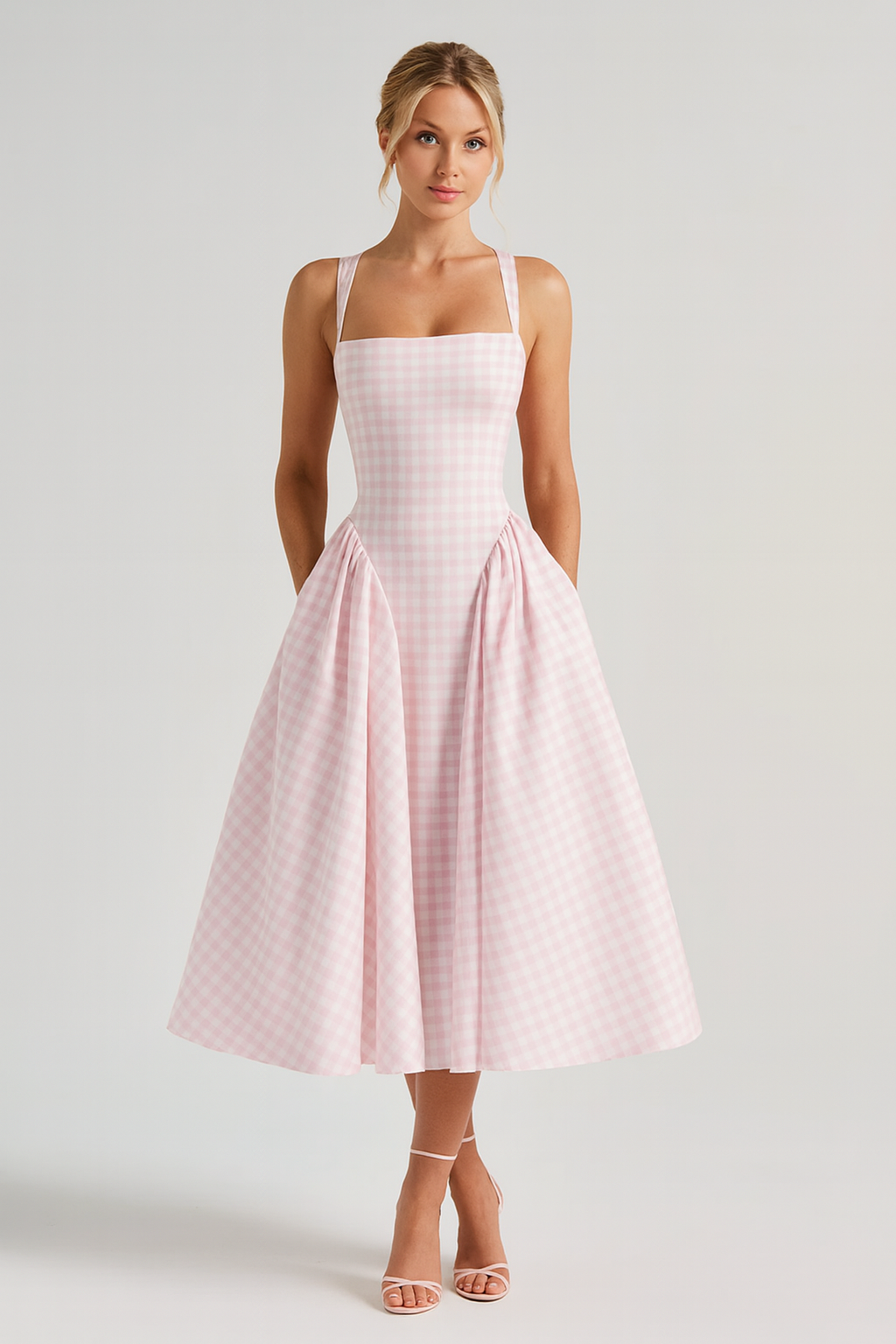Robe Bustier Karo